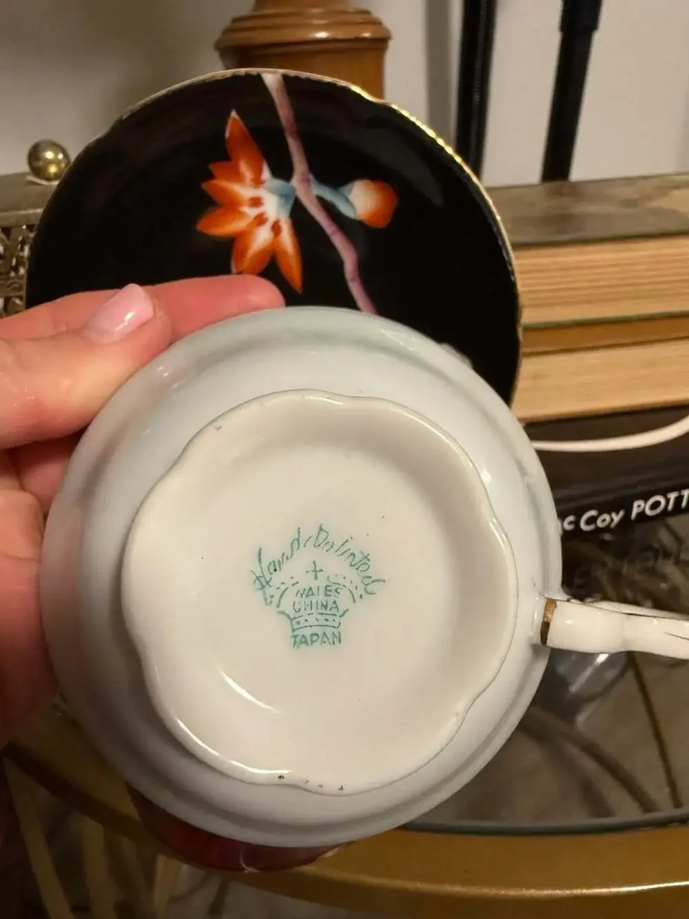 Wales China hand painted